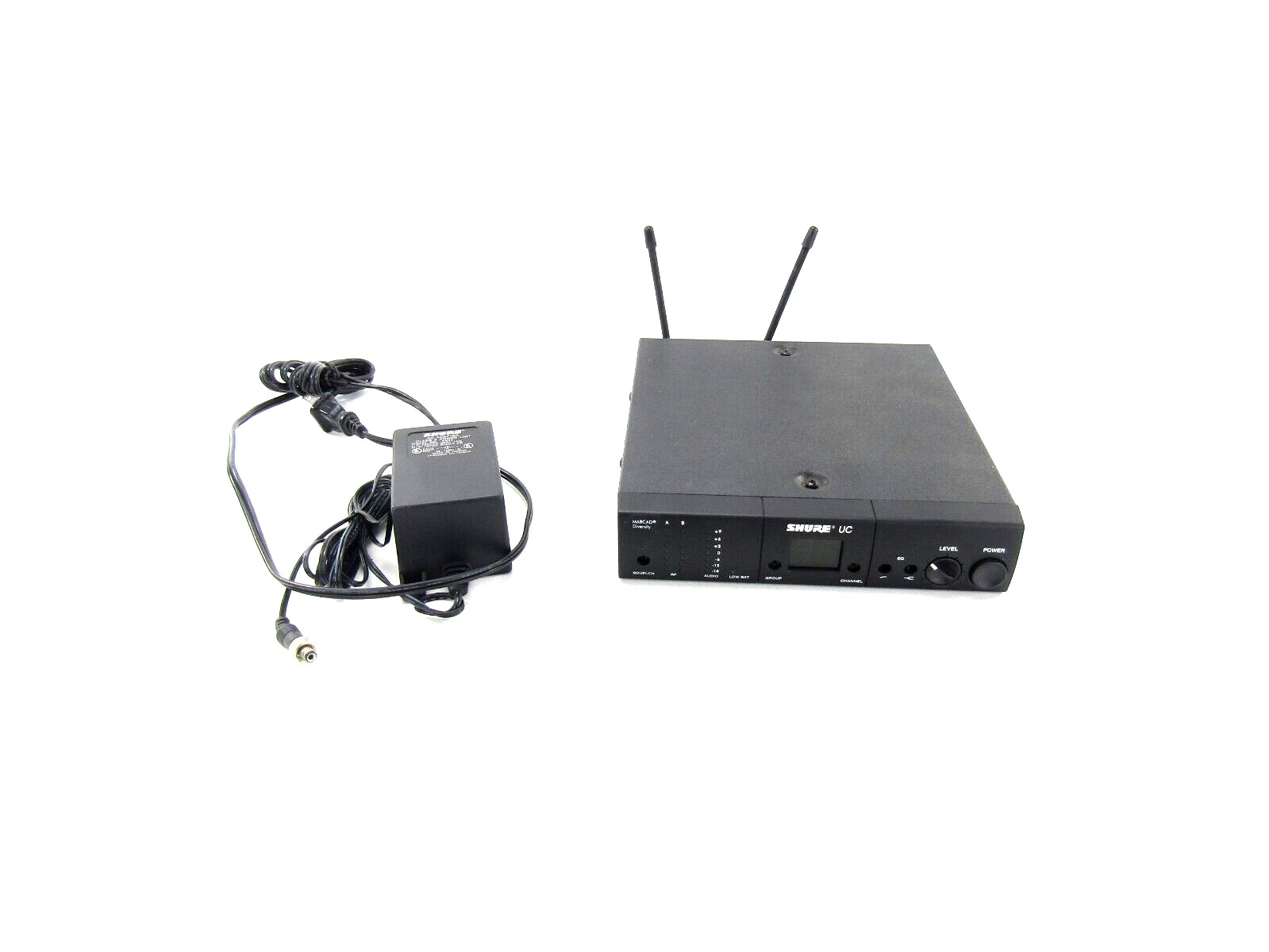 Shure UC4-UB Wireless Receiver w/ Antenna & AC Adapter - Freq: 692-716 MHz