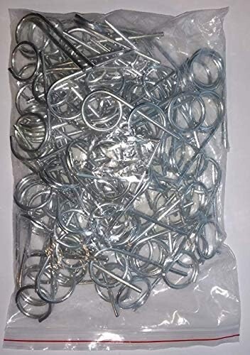 🔥🧯BAG of 25-FIRE EXTINGUISHER SAFETY PULL PINS +75 TAMPER PROOF SEALS 🔥🧯