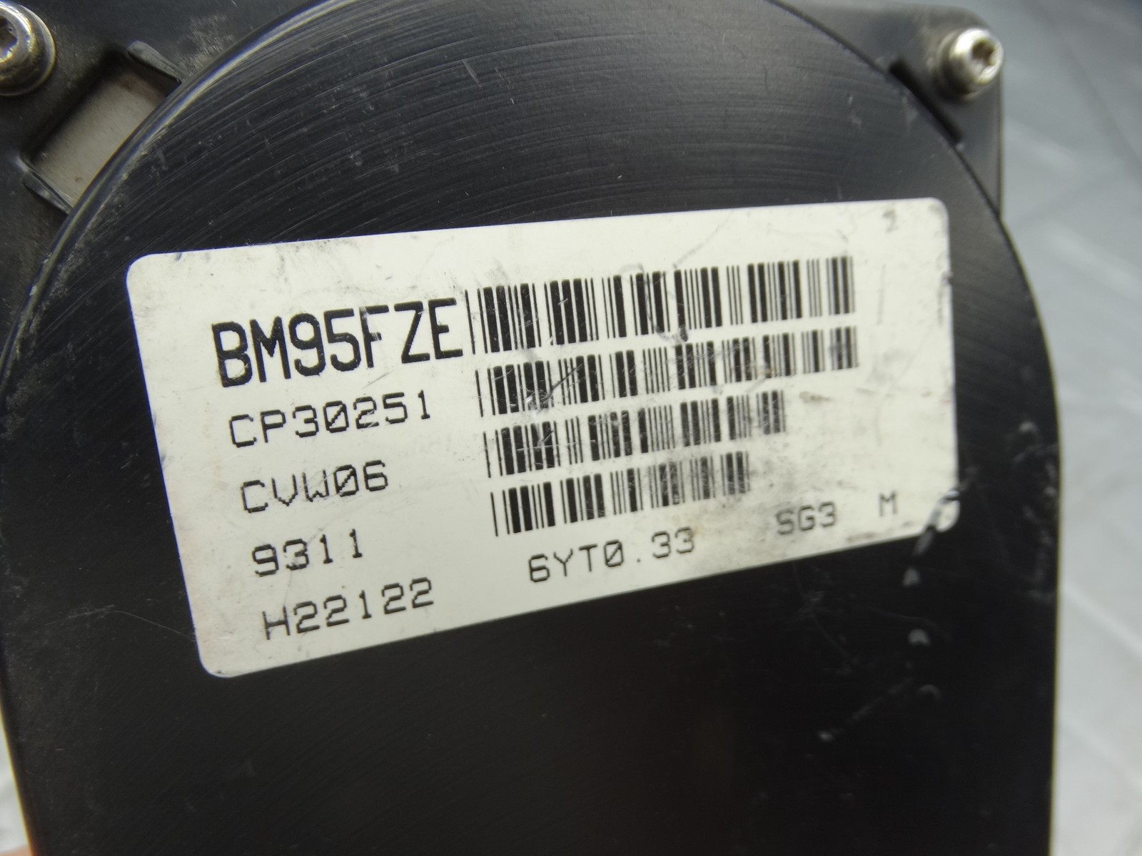CONNER 250MB Hard Disc CP30251 Vintage