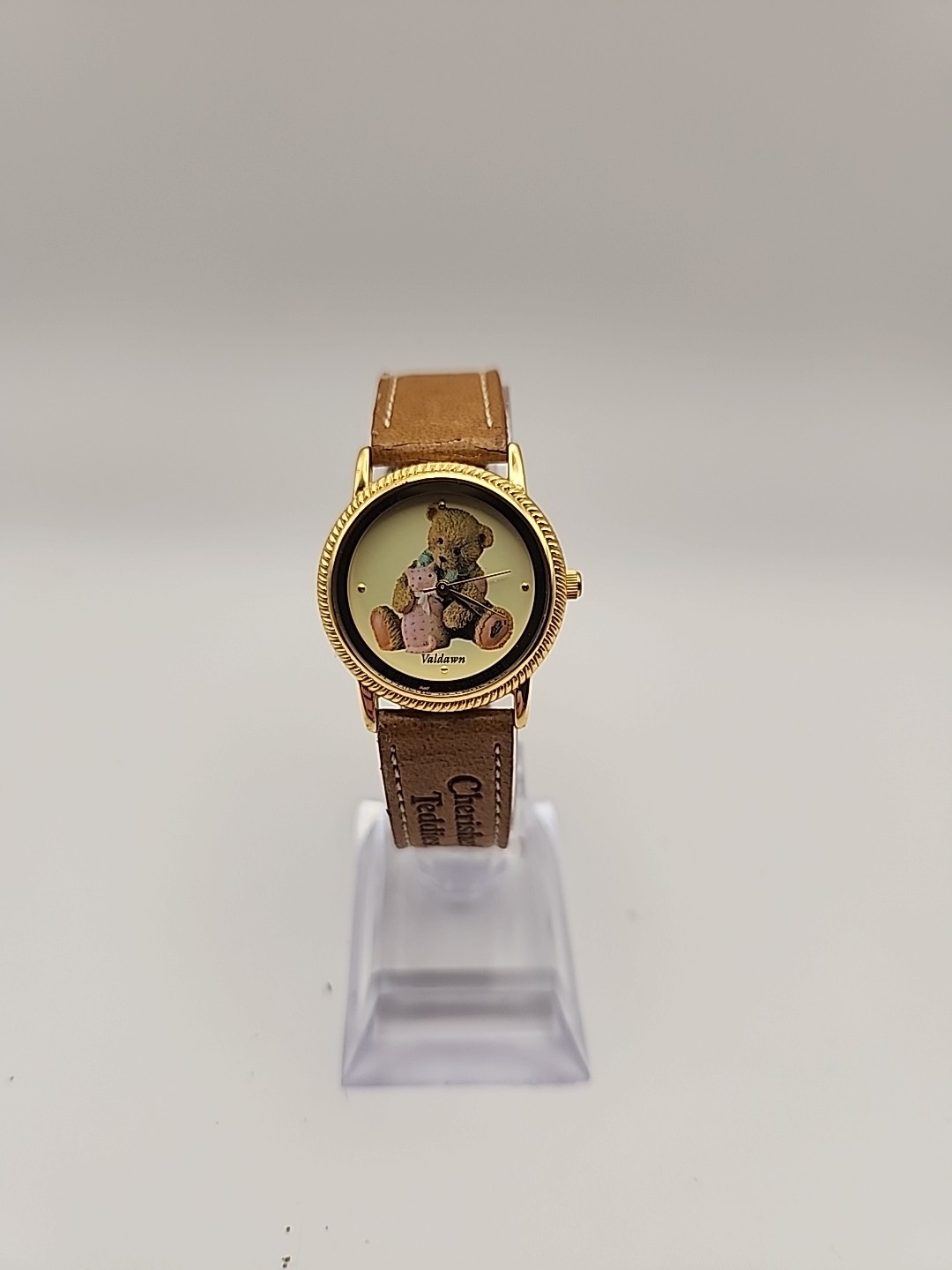 VINTAGE CHERISHED TEDDIES COLLECTIBLE WATCH - A FRIEND IS FOREVER - ENESCO