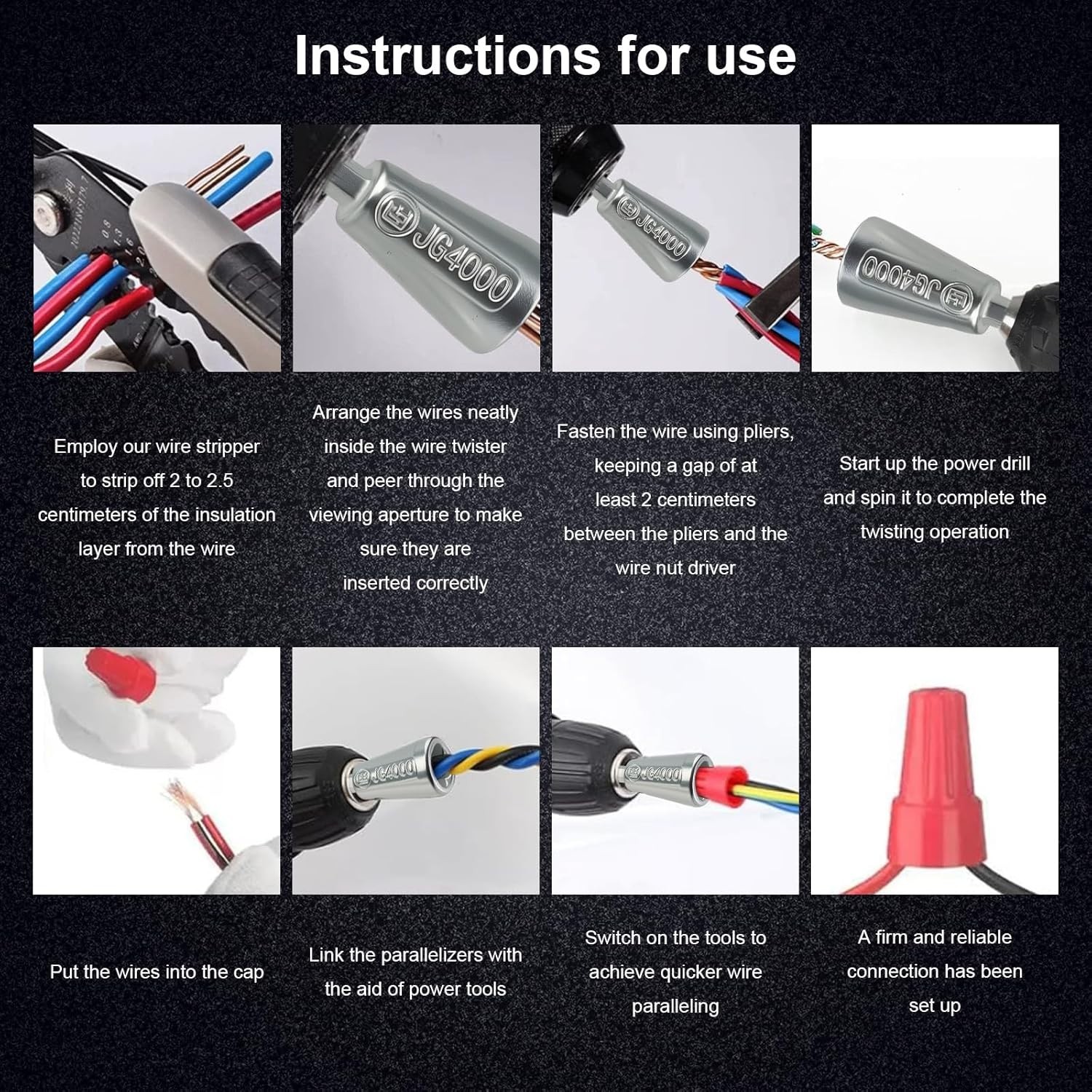 Lightweight Wire Twister Drill Bit - Essential Tool for Home Repairs & Projects