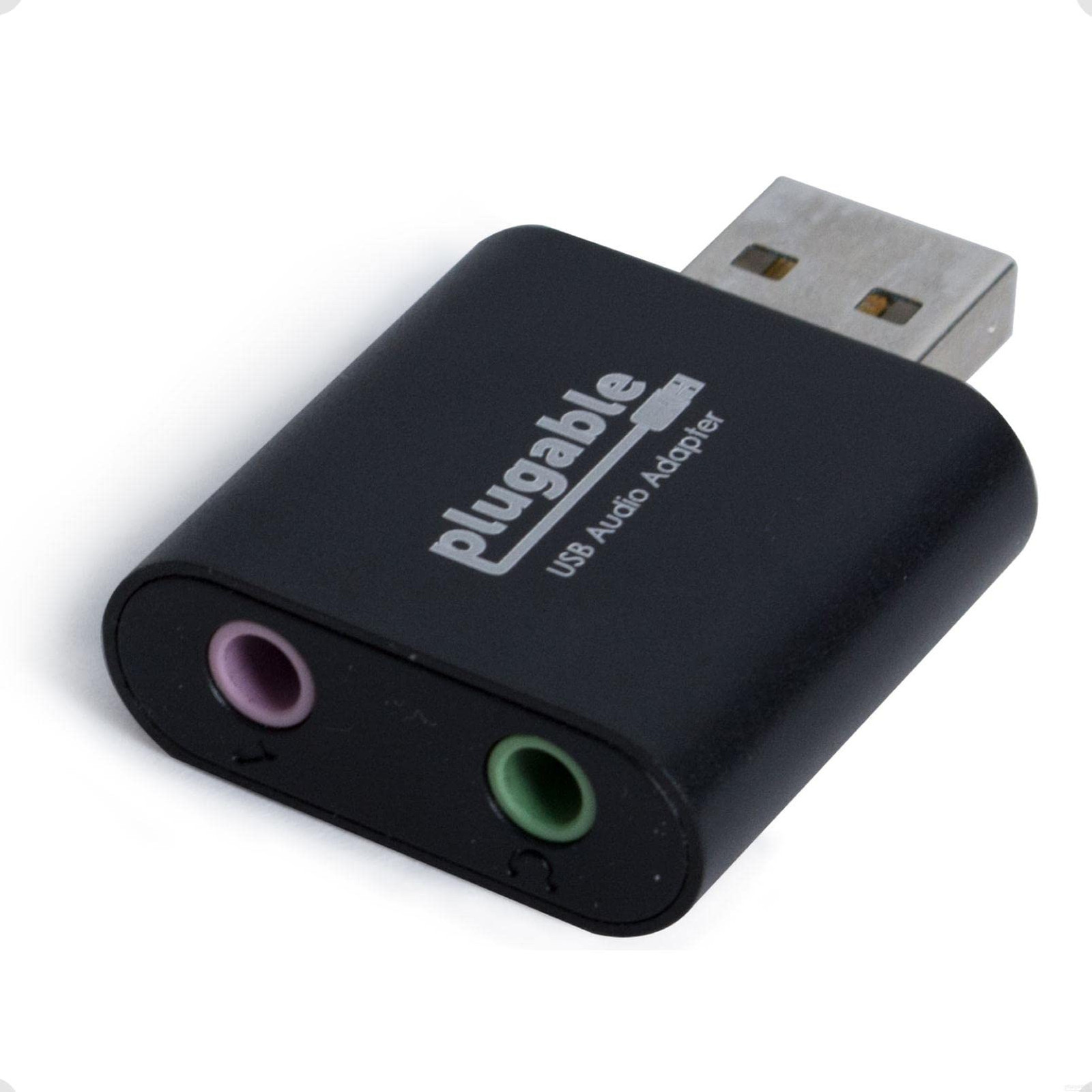 USB to Audio Jack Adapter for Headphones Microphone Speakers Windows Mac Linux