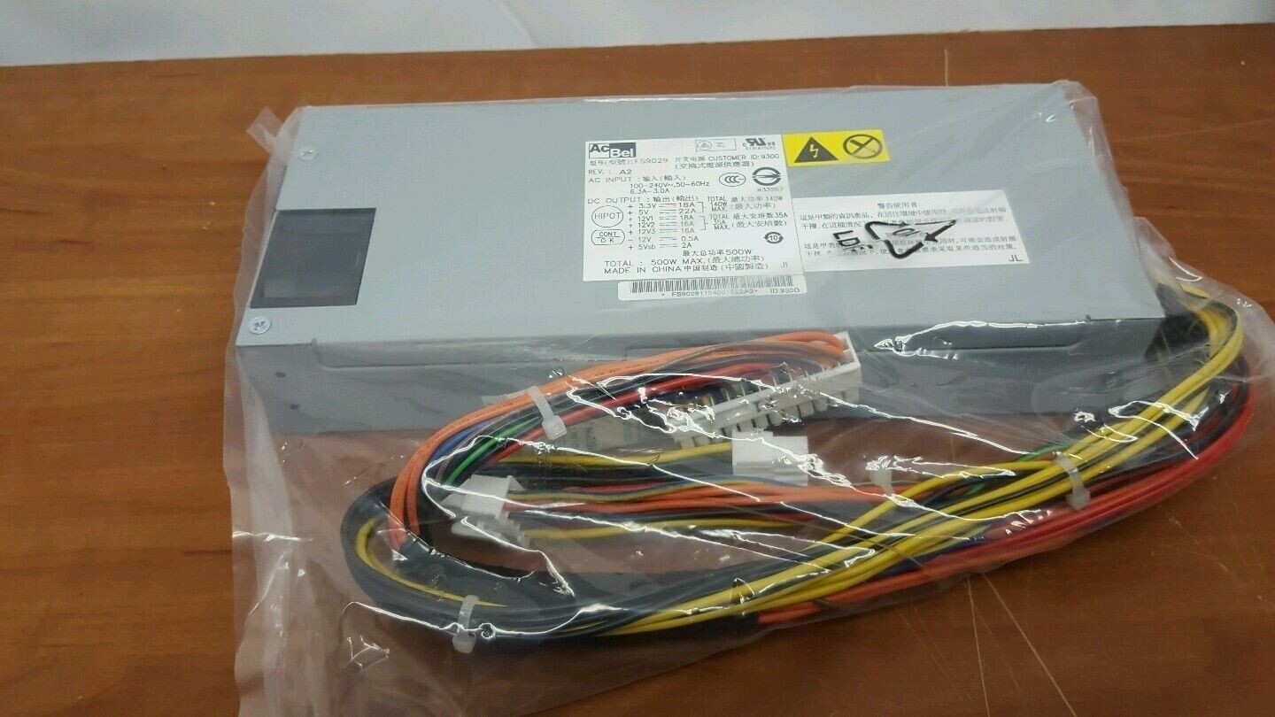 AC BELL FS9029-930G POWER SUPPLY 500 WATTS-POWER SUPPLY