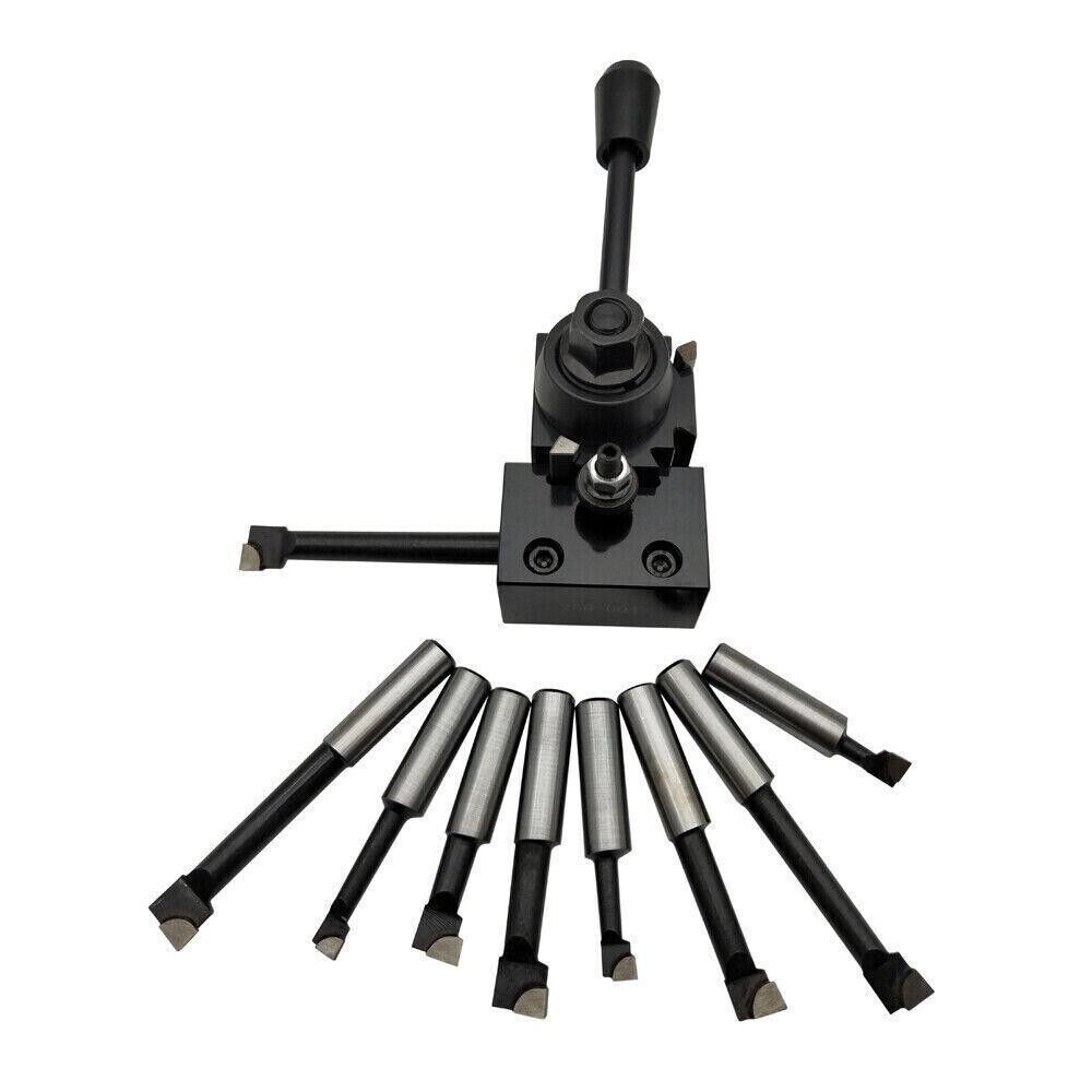 6pcs 250-000 Lathe Tool Wedge GIB Type Cuneiform Type Quick Change Tool Post Set