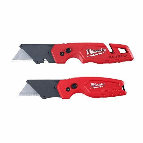 Milwaukee Tool 48-22-1503 Fastback Folding Utility Knife Set, Red