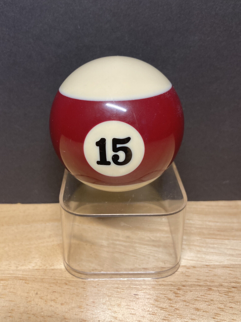 Billiard Pool #15 Ball Replacement Regulation Size 2-1/4 6oz