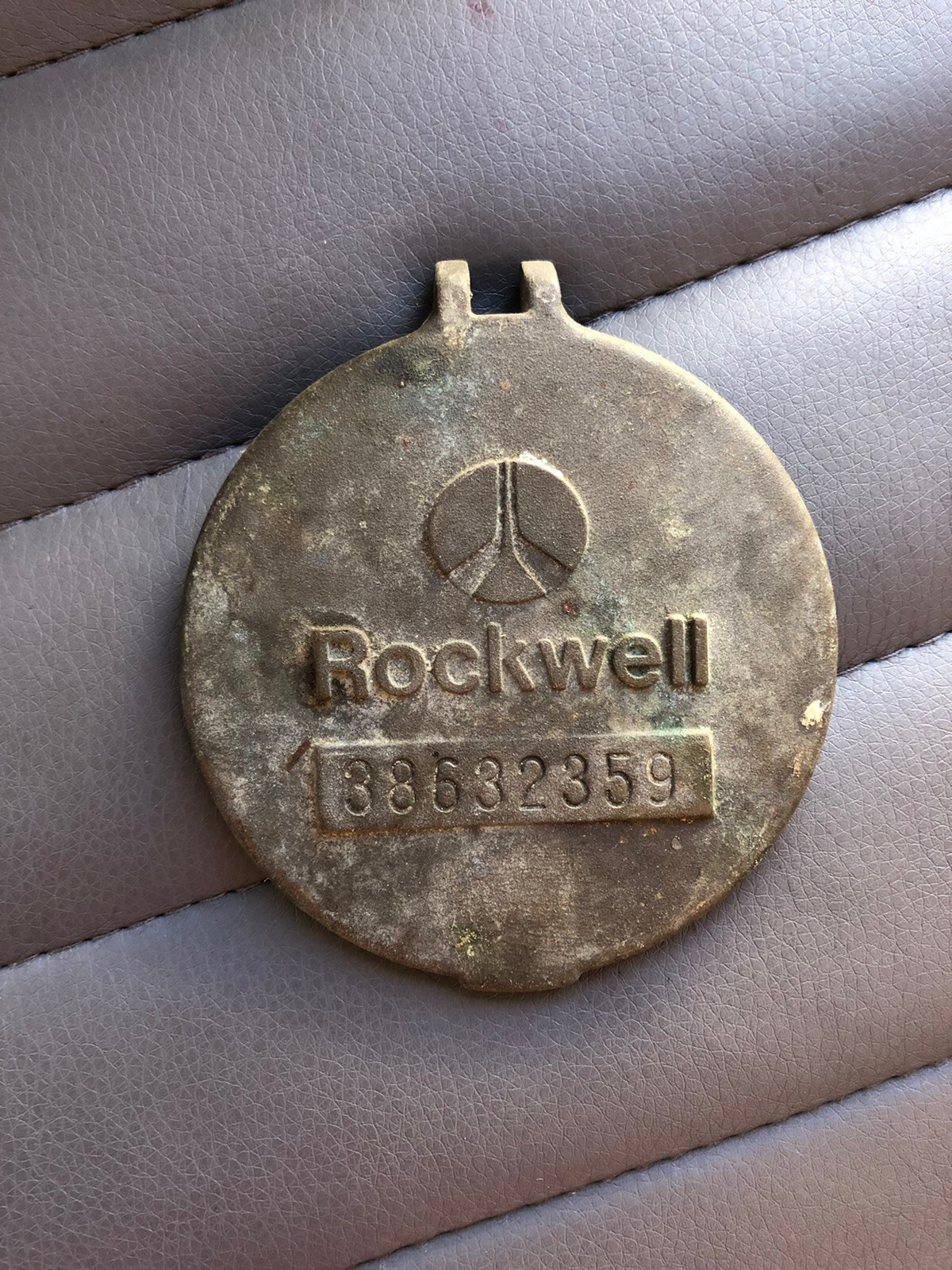 ROCKWELL WATER METER LID BRASS