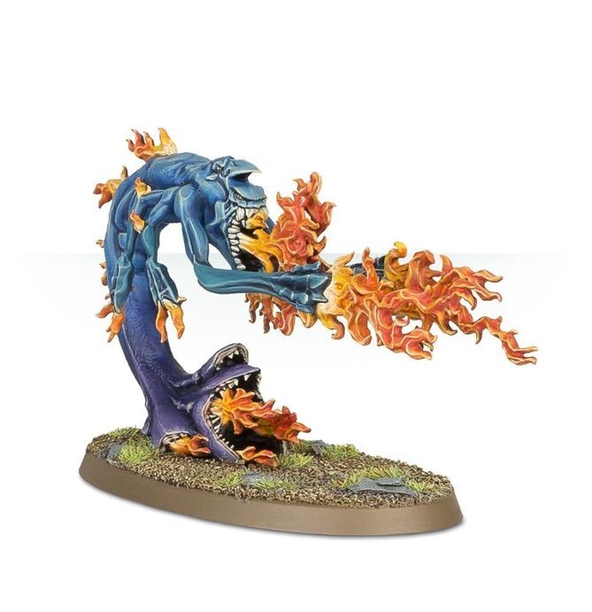 Warhammer 40k/AoS Daemons of Tzeentch Exalted Flamer of Tzeentch NEW