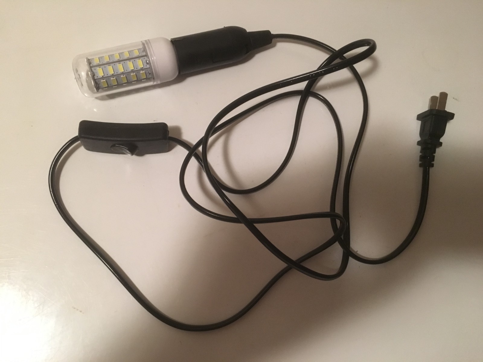 Ultra bright led light with 6 foot power cord & on/off switch 110v BRAND NEW