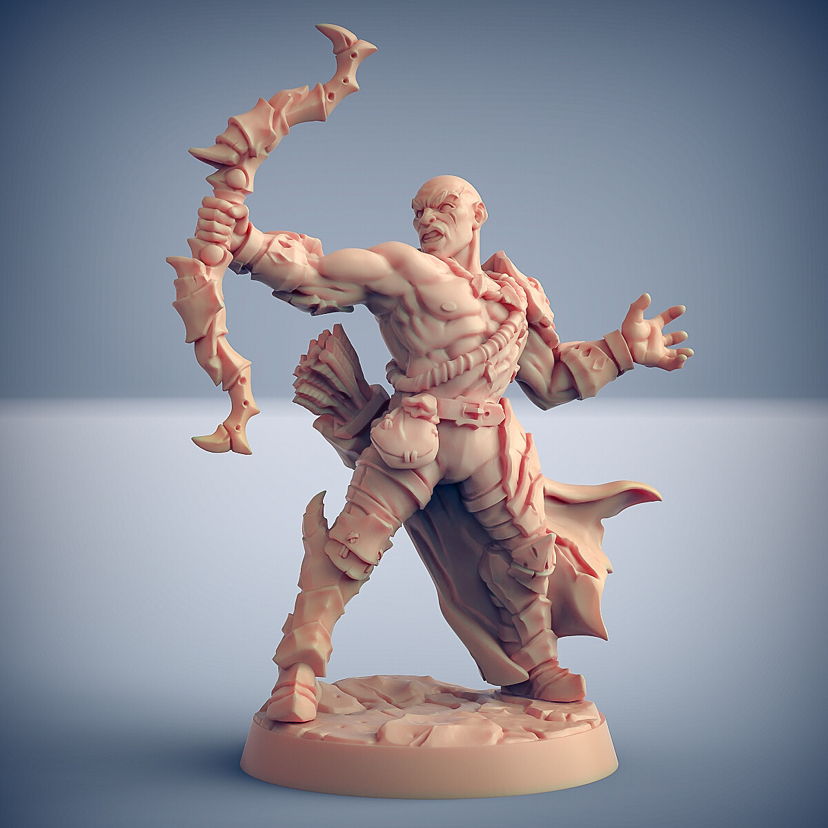 Scourgeland Survivor Human Artisan Guild Fantasy Dungeons and Dragons Miniature