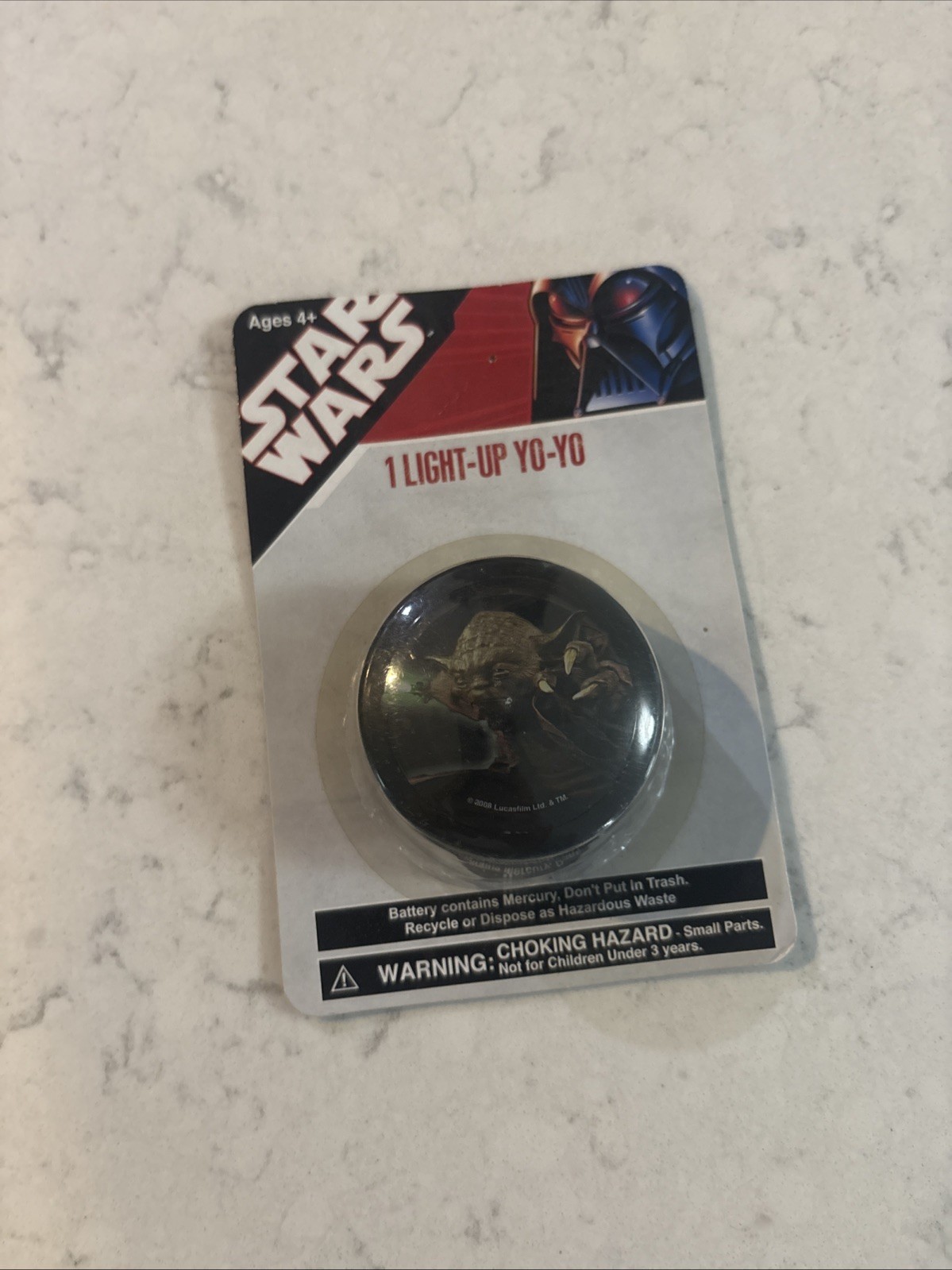 STAR WARS LIGHT UP YO-YO DARK VADER (9799-1 #54) U65