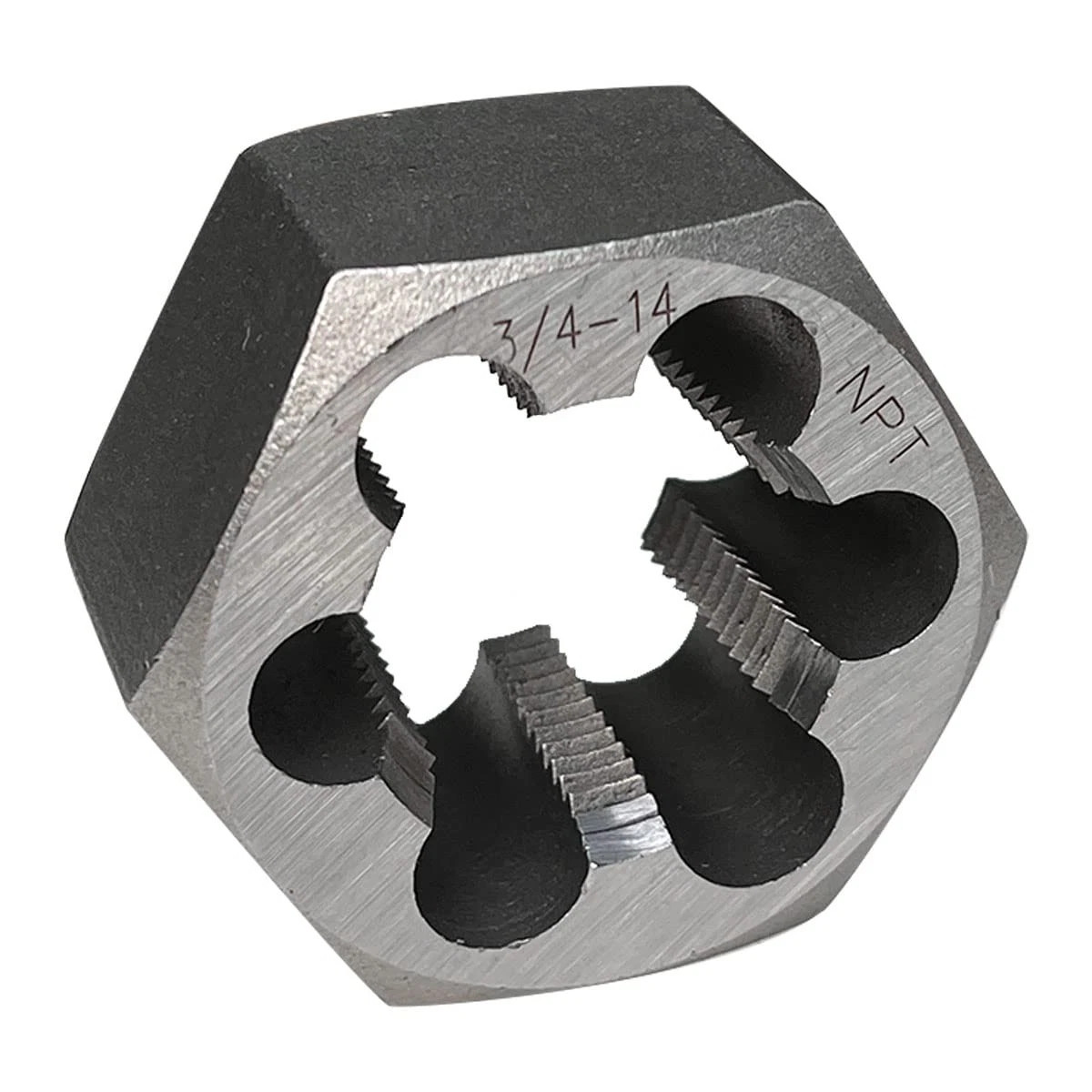 3/4''-14 NPT Carbon Steel Hex Pipe Die - Model J201-1 | Item No. 417-04814