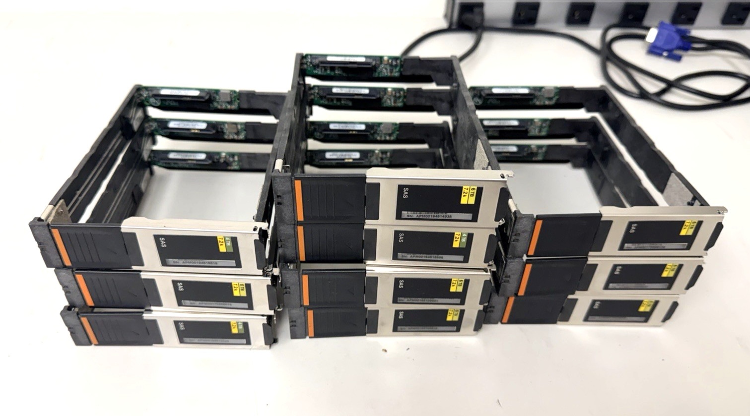100-564-424 Data Domain CADDY TRAY 3.5'' SAS high density 303-287-004D Lot of 10