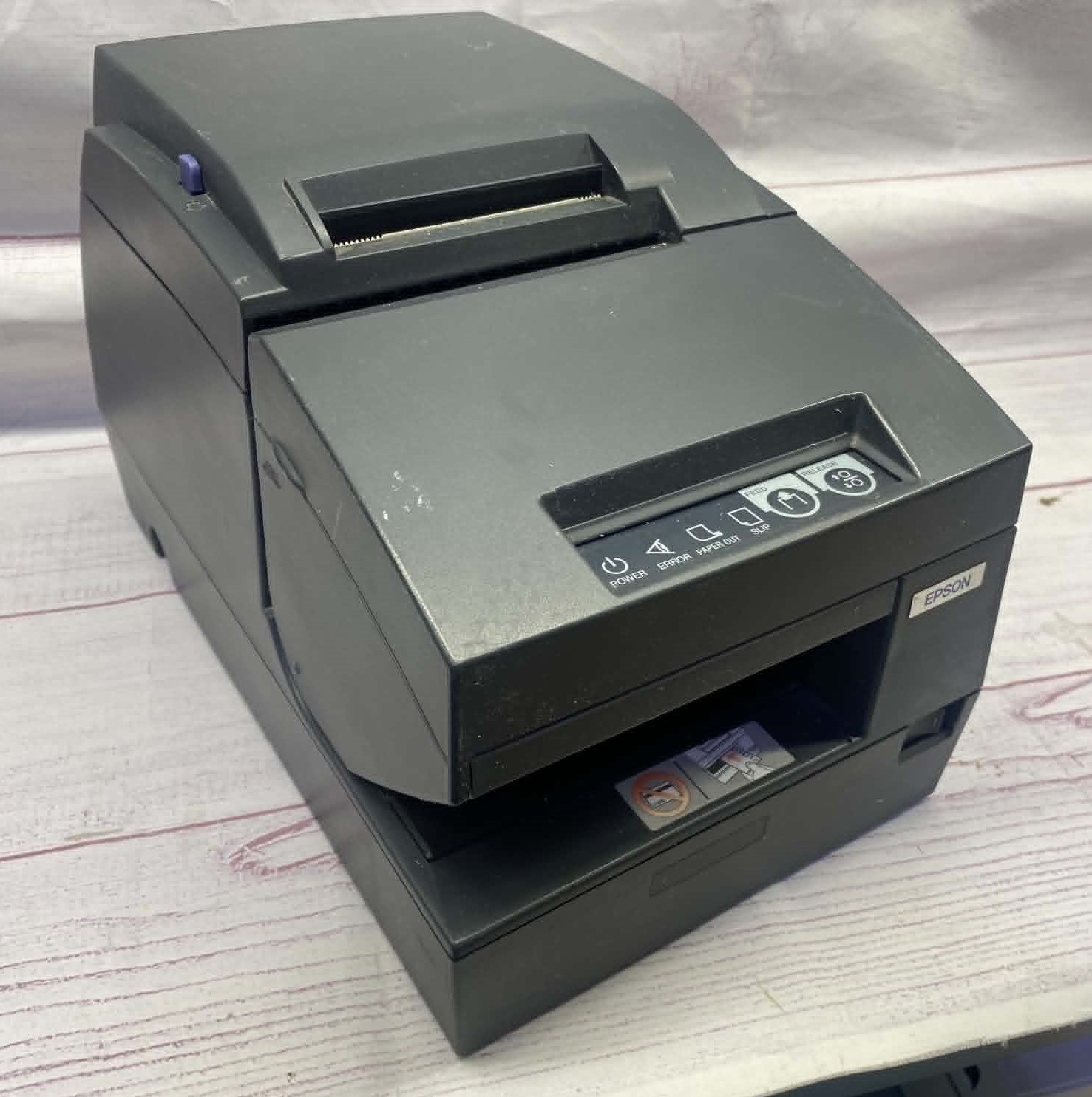 Epson: TM-U675 POS Receipt Printer.  Model: M146B.  No Adapter.