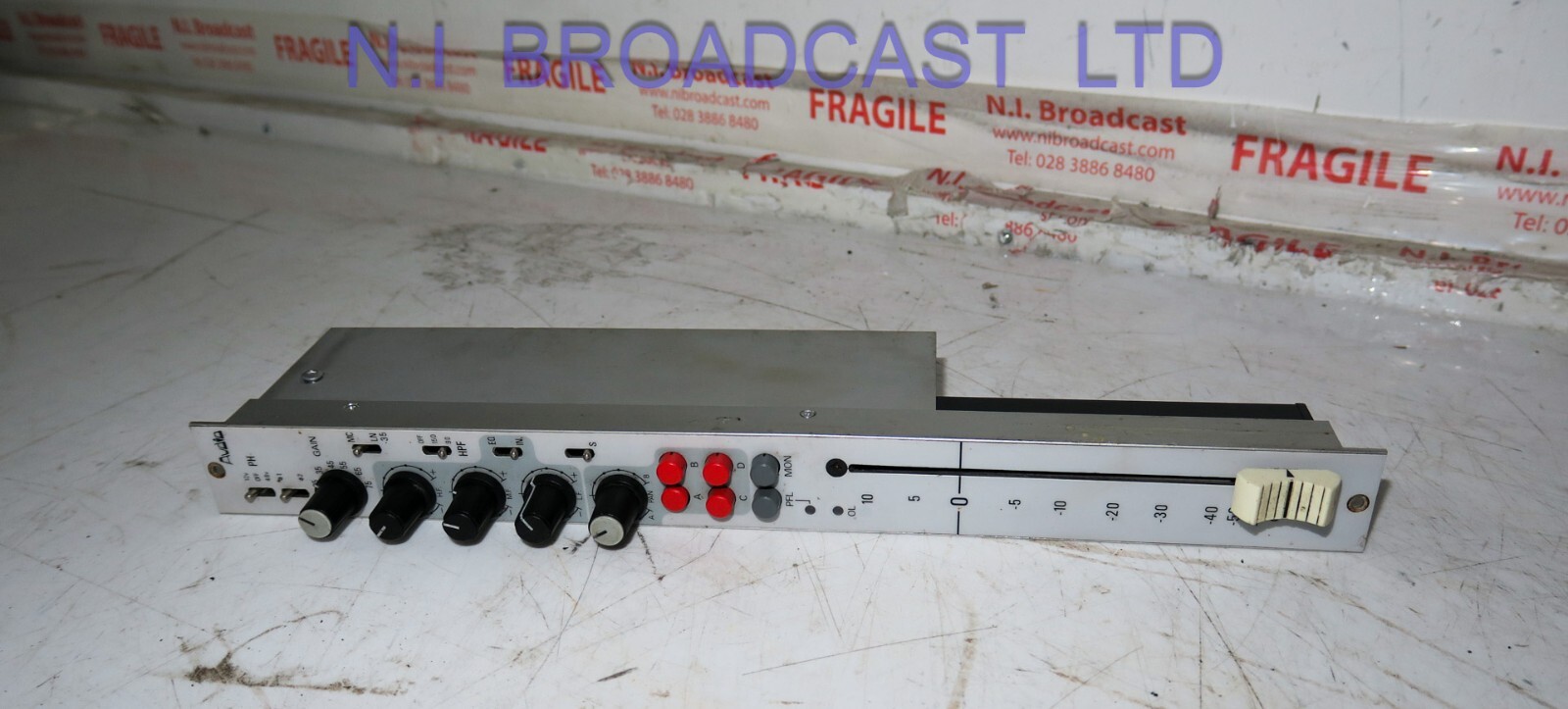 Audio developments ad146 microphone / line in module channel  With penny giles f