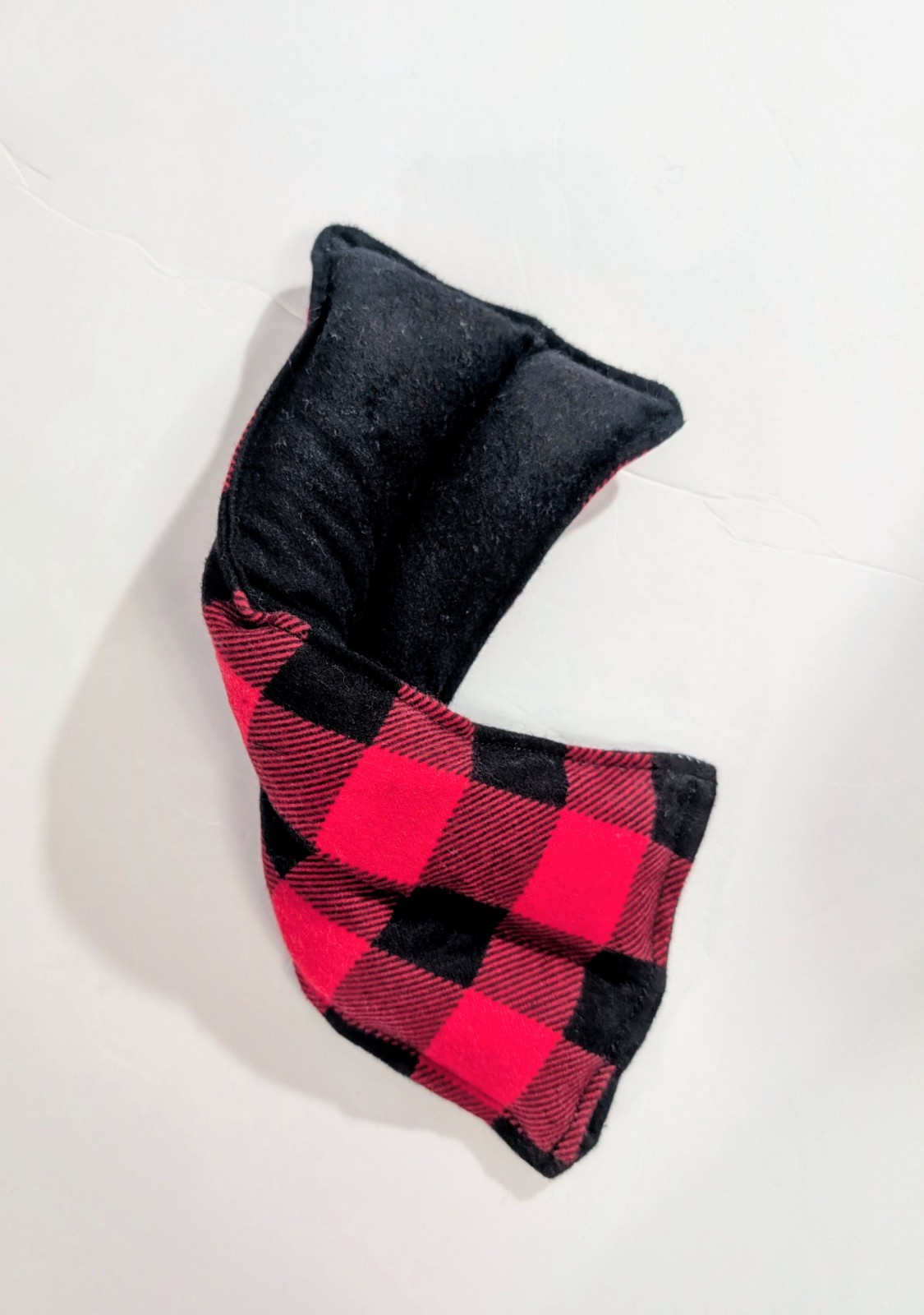 Rice therapeutic heating/cooling pad, rice bag, Heat/Cold Pack, Eye Bag, Plaid
