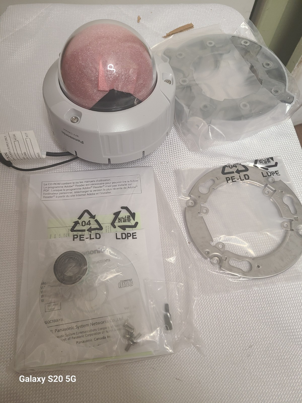 Panasonic WV-CW504S Color Super Dynamic CCTV Network Camera New