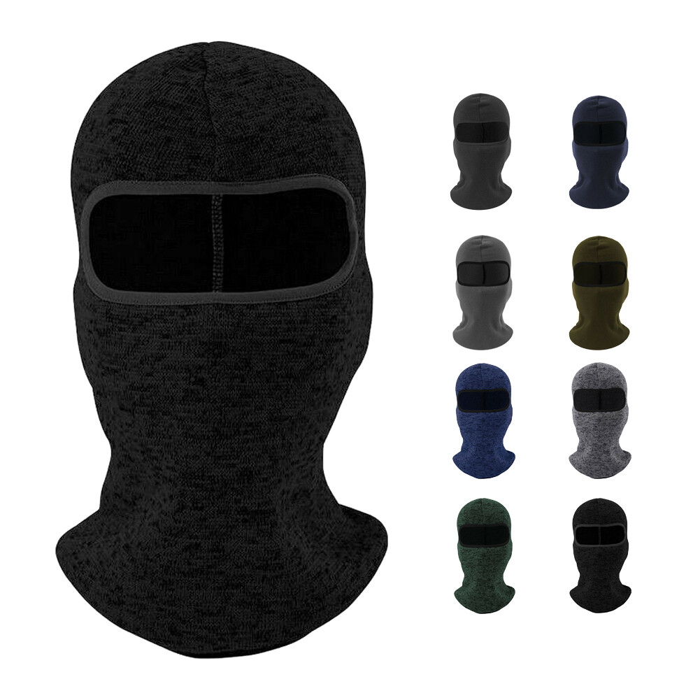 Men Women Winter Warm Fleece Ski Snow Face Mask Caps Hood Neck Hats Balaclava US