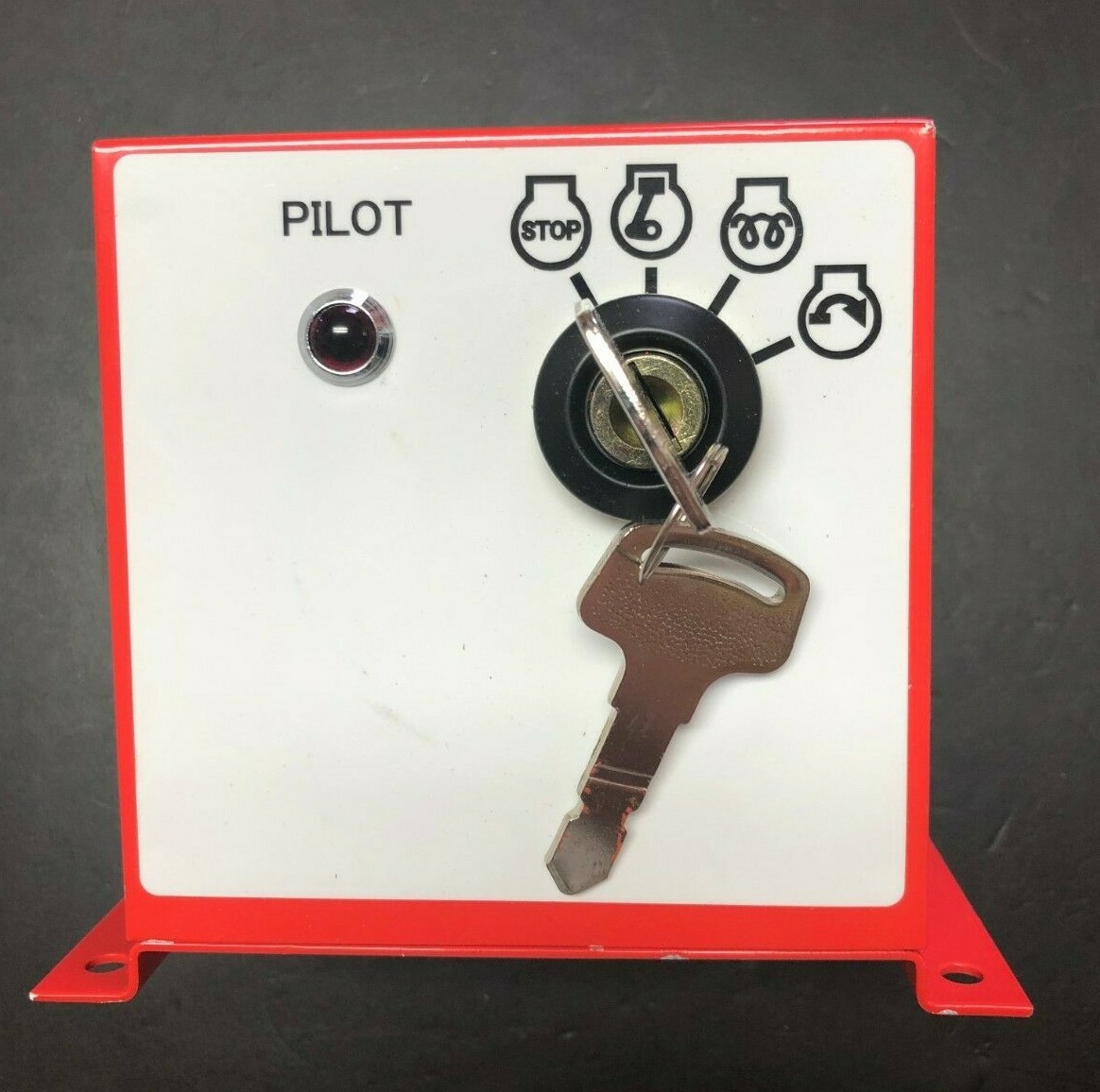 Husqvarna Construction - Key Switch Box Assembly for Diesel w/ Pilot Light