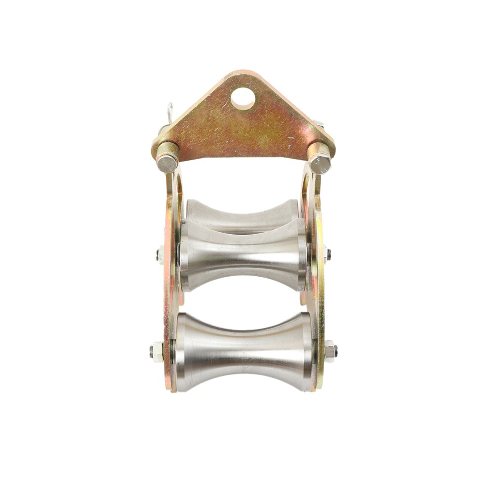 Heavy-Duty Steel Cable Puller Sheave for Cable Laying High-Load Smooth Pulling