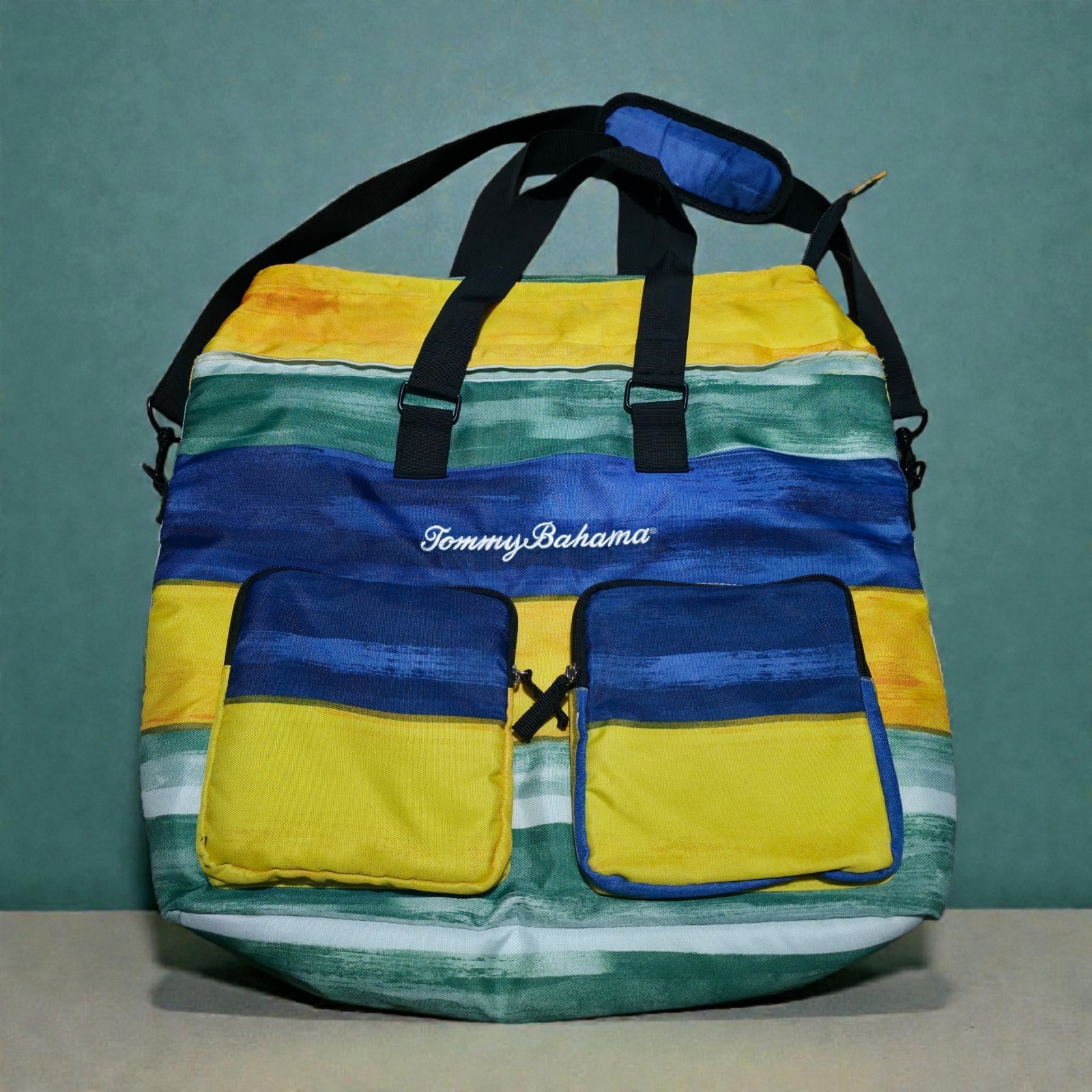 Tommy Bahama Cooler Tote Bag Hot Cold Insulated Shoulder Strap *Used Once.