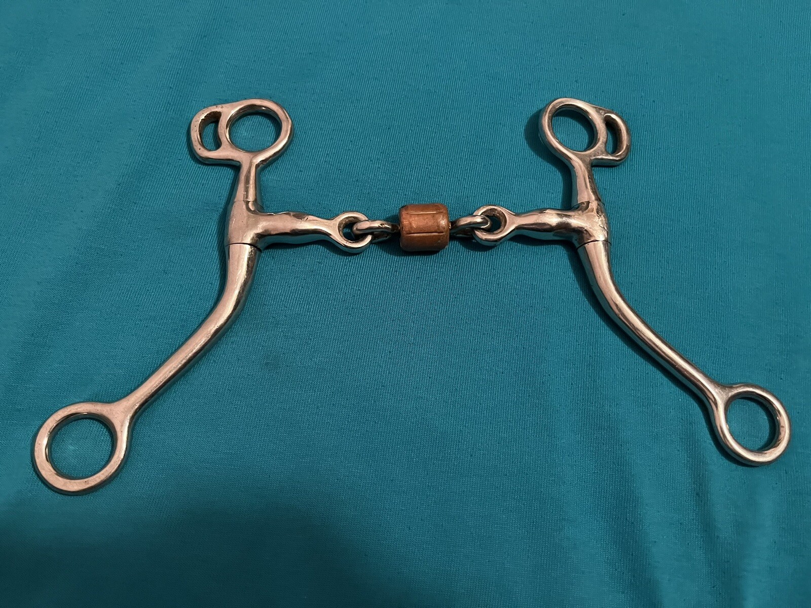 Tom Thumb 5” Western Bit With Copper Roller 3 Piece Bit