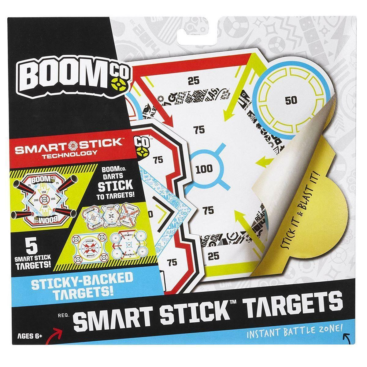 BOOMco SMART STICK TARGET Soft Darts Targets Playset Toy Official
