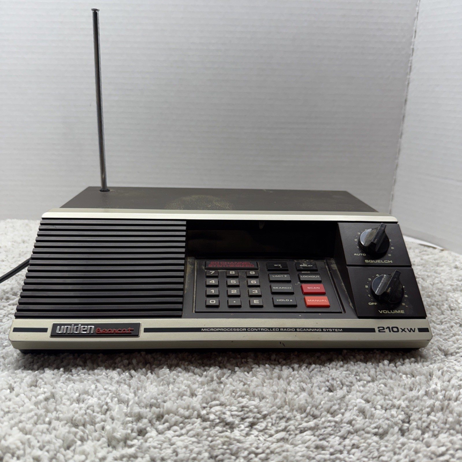 Uniden Bearcat 210XW Scanner For Parts Or Repair
