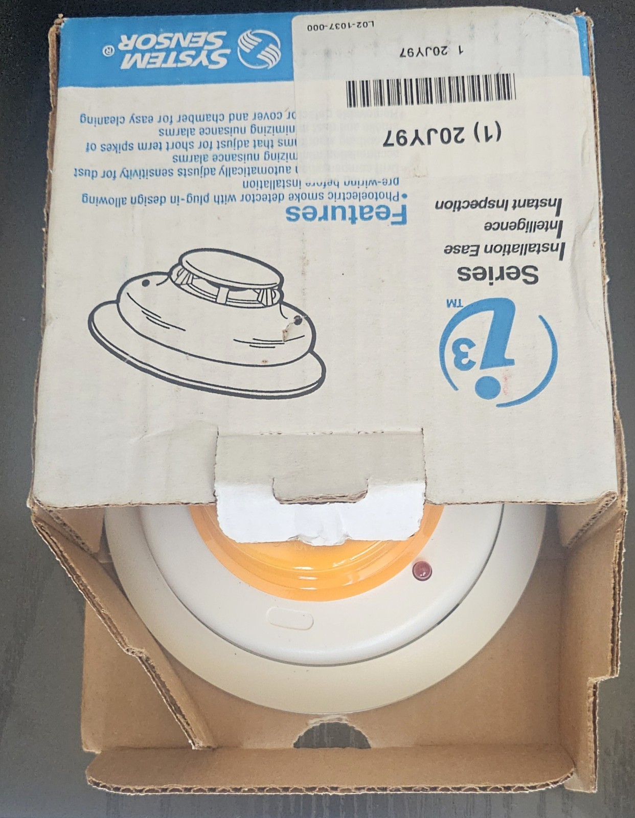 System Sensor 2W-B Photoelectric 2-Wire Smoke Detector