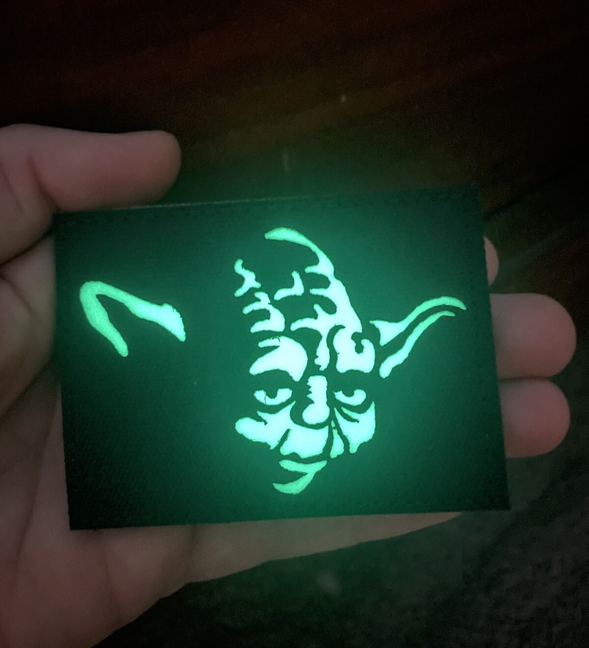Yoda IR Glow Dark Jedi Master Order High Republic Tactical Morale Patch