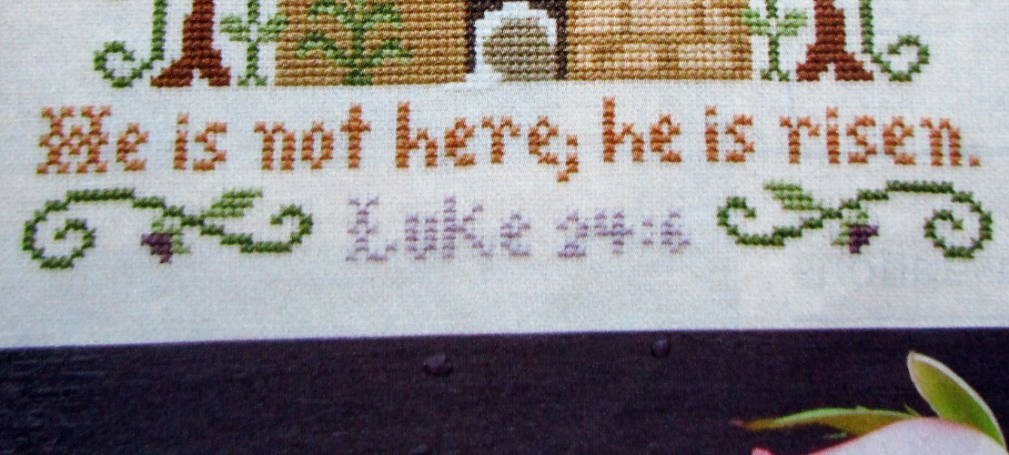 Waiting For Star Lambs Advent He Is Not Here He Is Risen CROSS STITCH PATTERNS