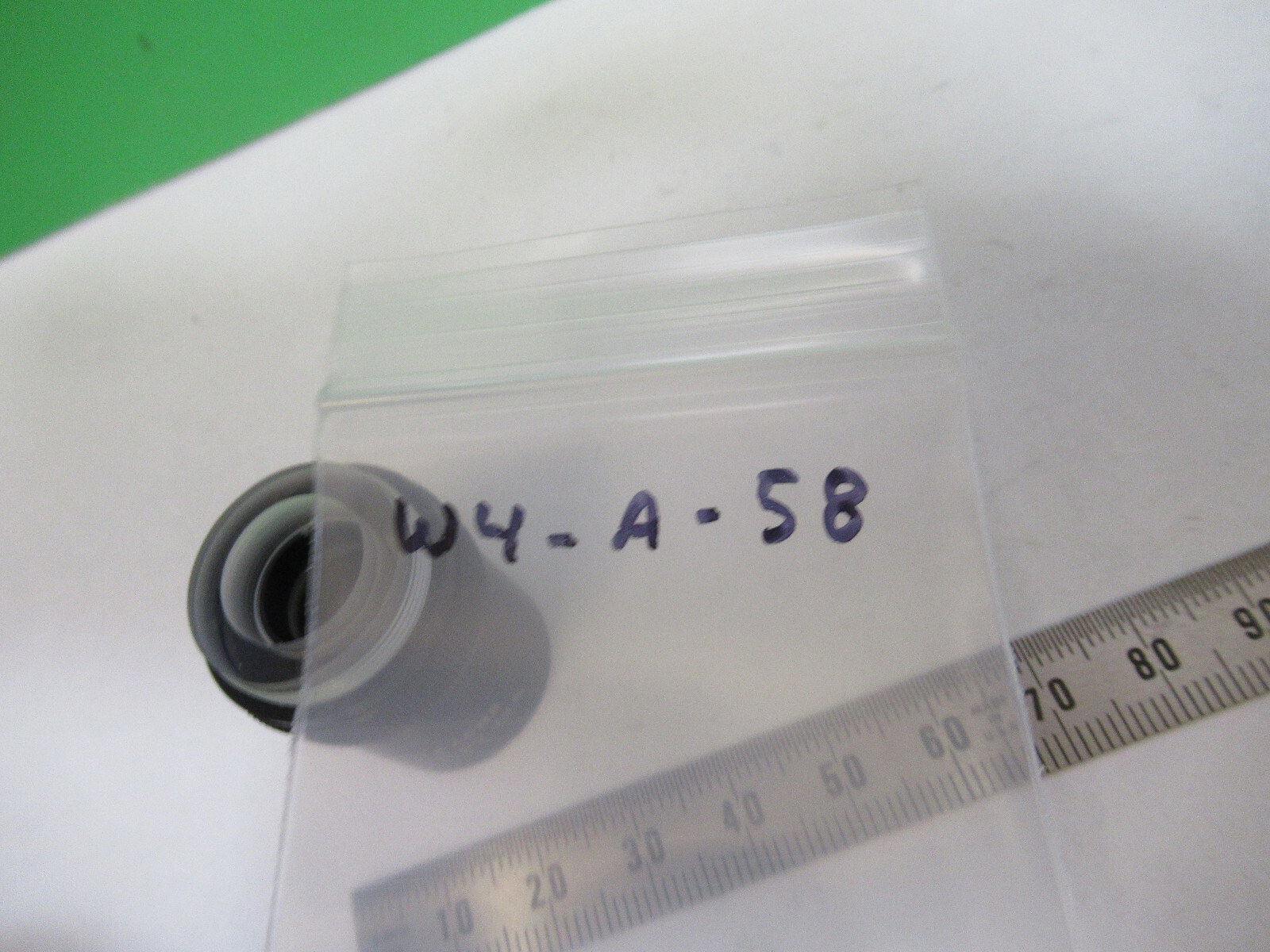 BAUSCH LOMB OBJECTIVE 10X /215mm OPTICS MICROSCOPE PART AS PICTURED &W4-A-58