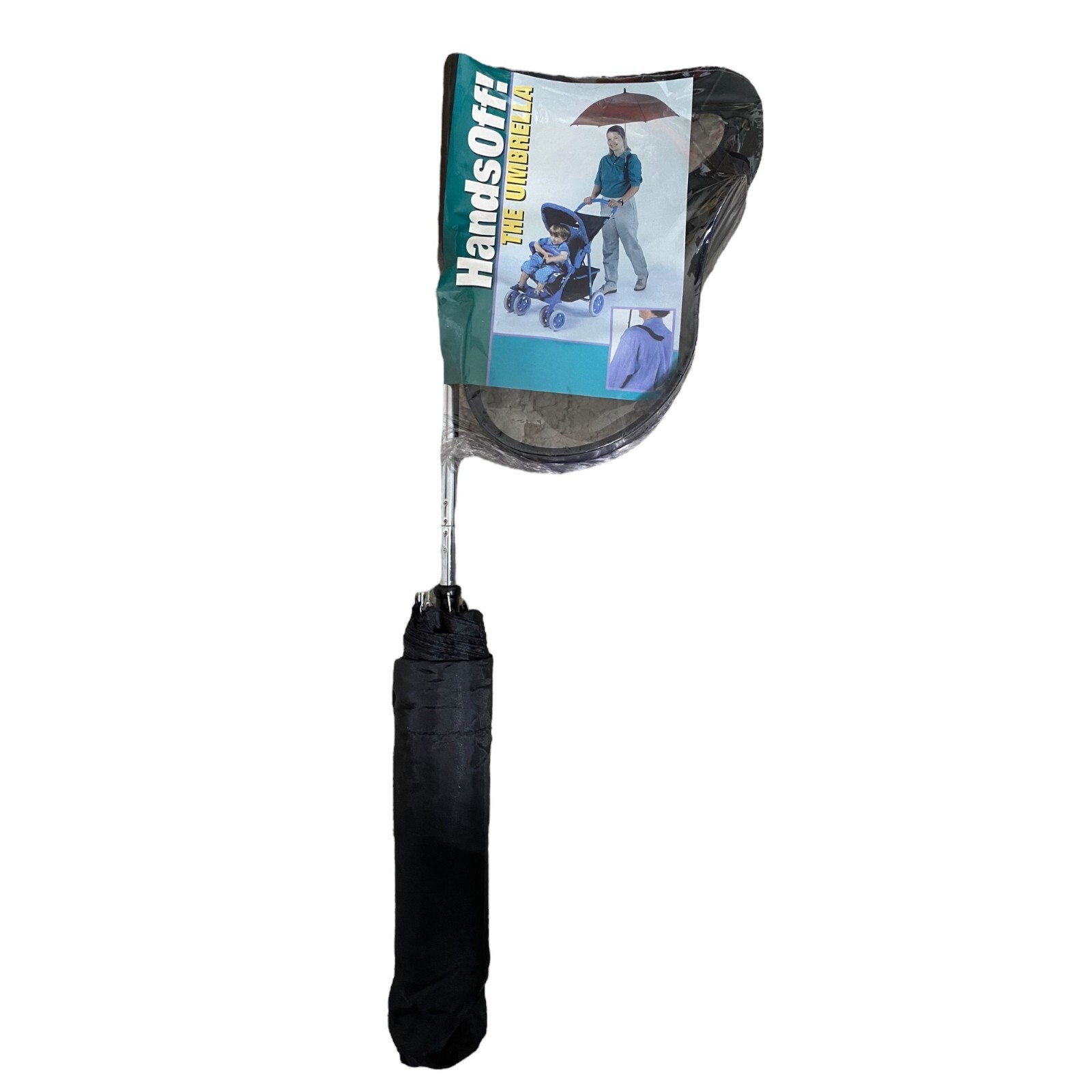 Vintage Hands Off Umbrella Hands Free New