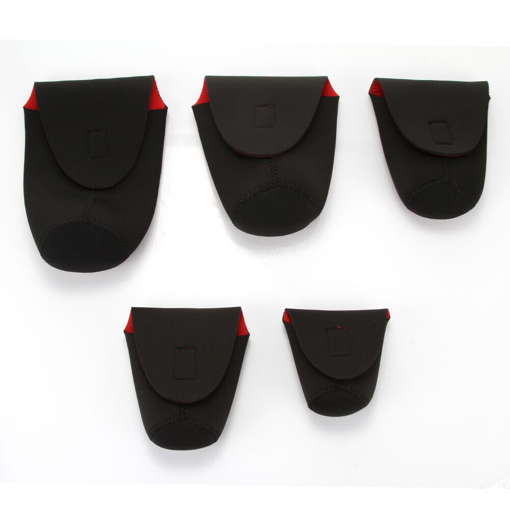 5X Neoprene DSLR Waterproof Camera Lens Soft Protector Pouch Bag Case Set