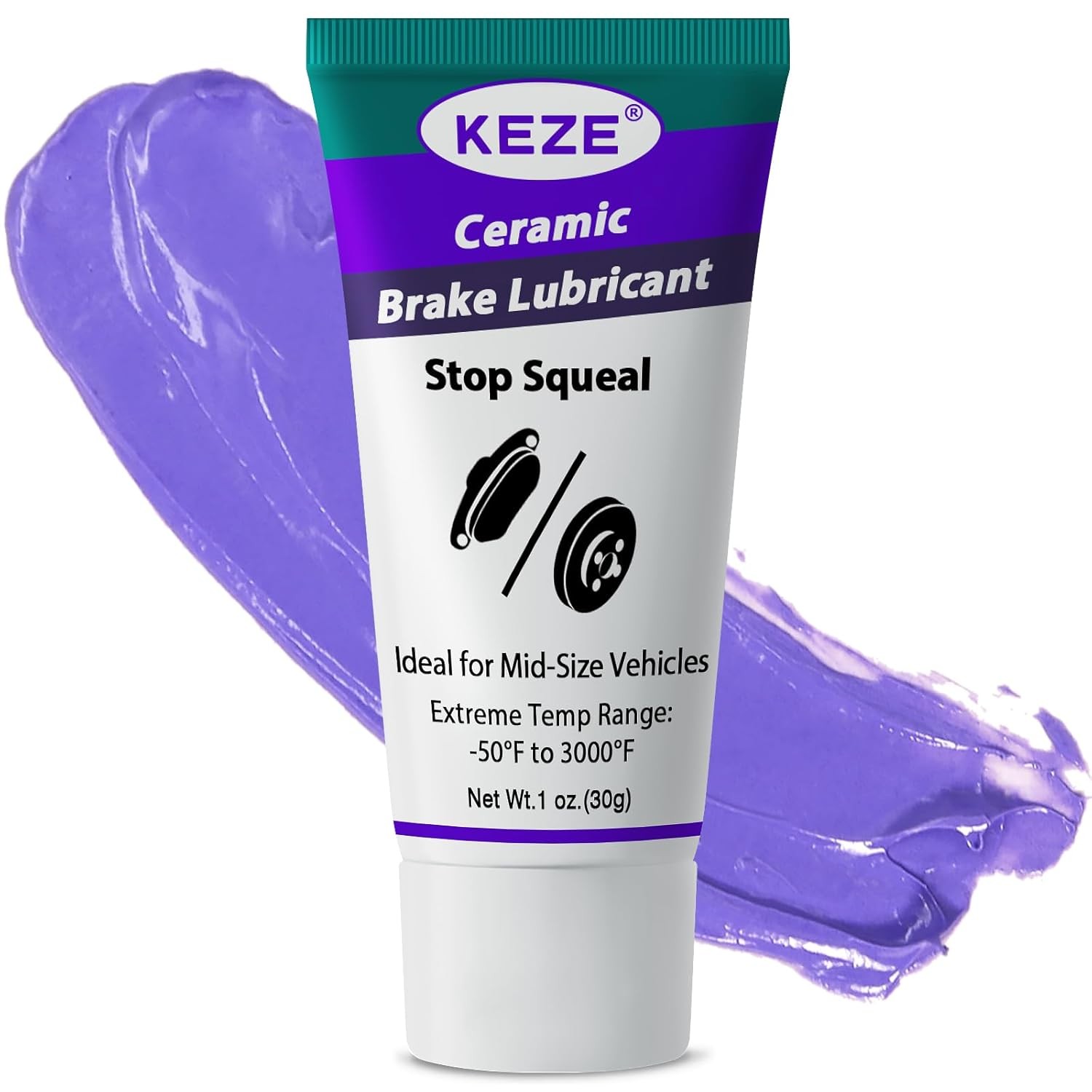 Ceramic Brake Grease Lubricant for Automotive Extreme Break Lube Caliper Parts .