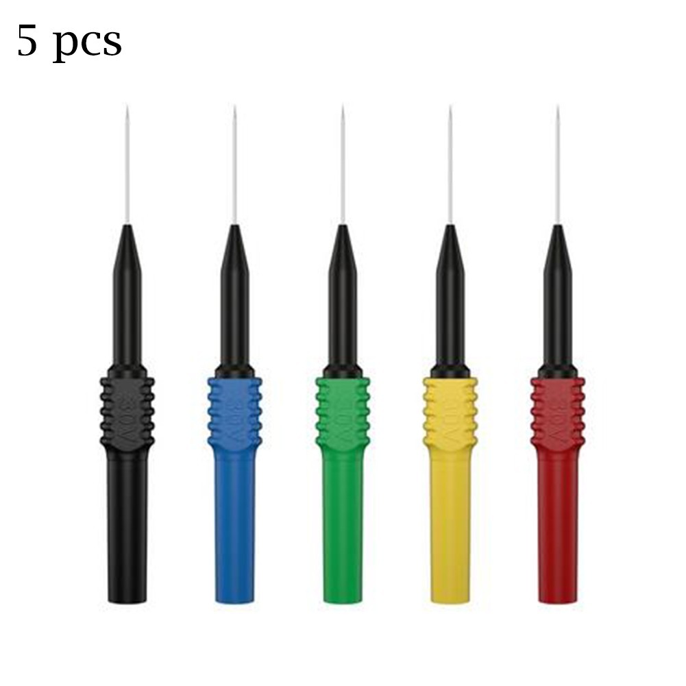 Test Probe Multimeter Tools 30-60V/30A 4mm AC/DC Head/Needle Insulated
