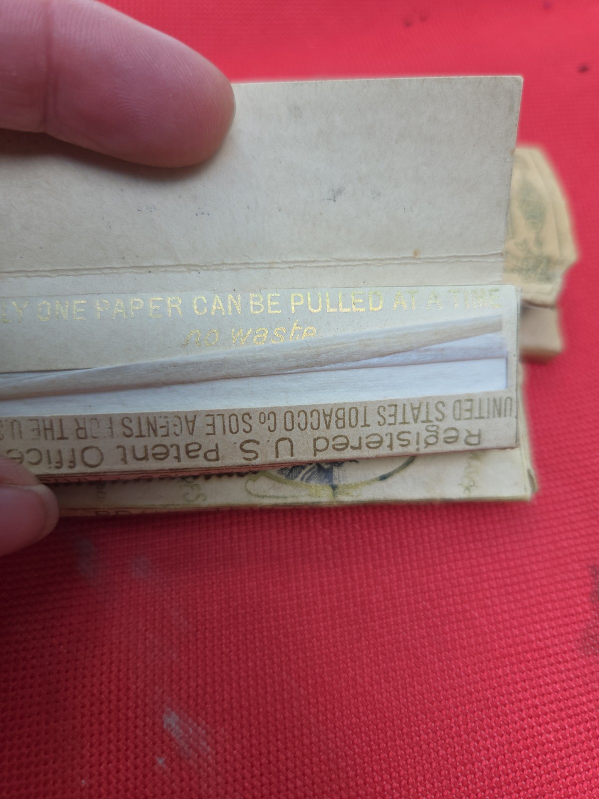 Vintage Original Zig Zag Cigarette Rolling Papers Unused NOS