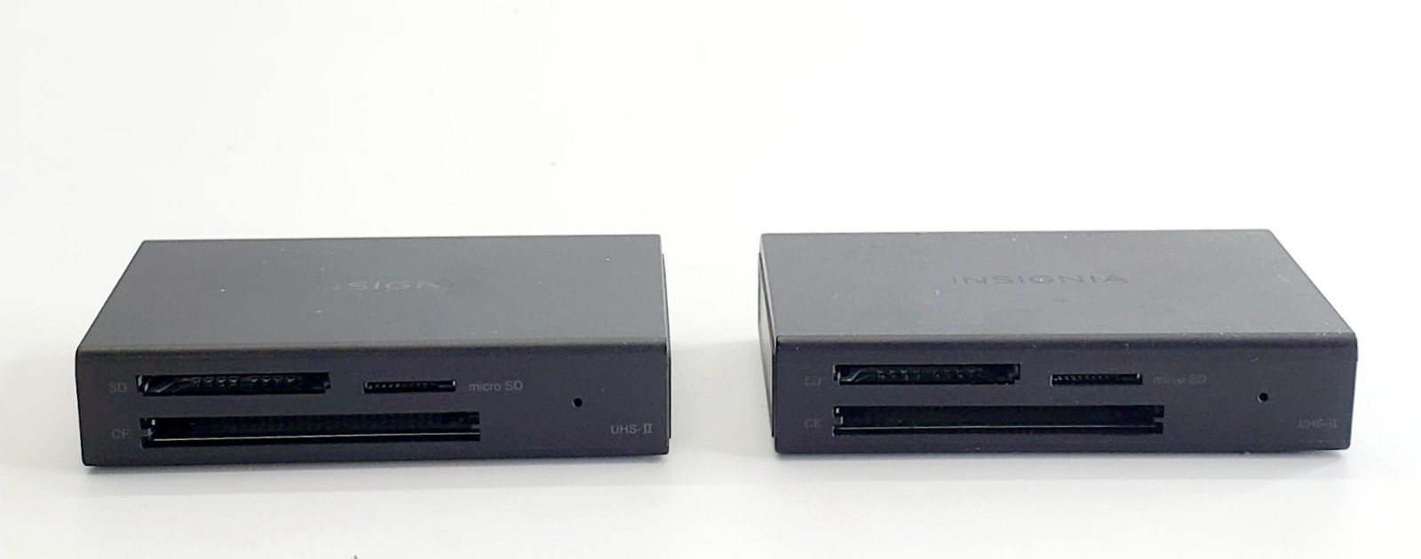 PACK OF 2  Insignia- USB-C to SD, microSD and CompactFlash Memory Card Reader