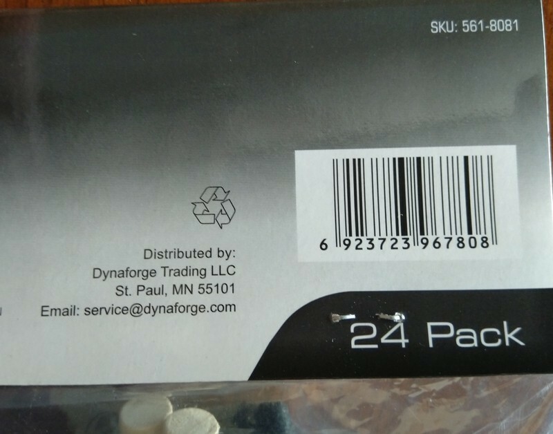 HG DYNAFORGE 24 Pack Foam Brush Set - NEW