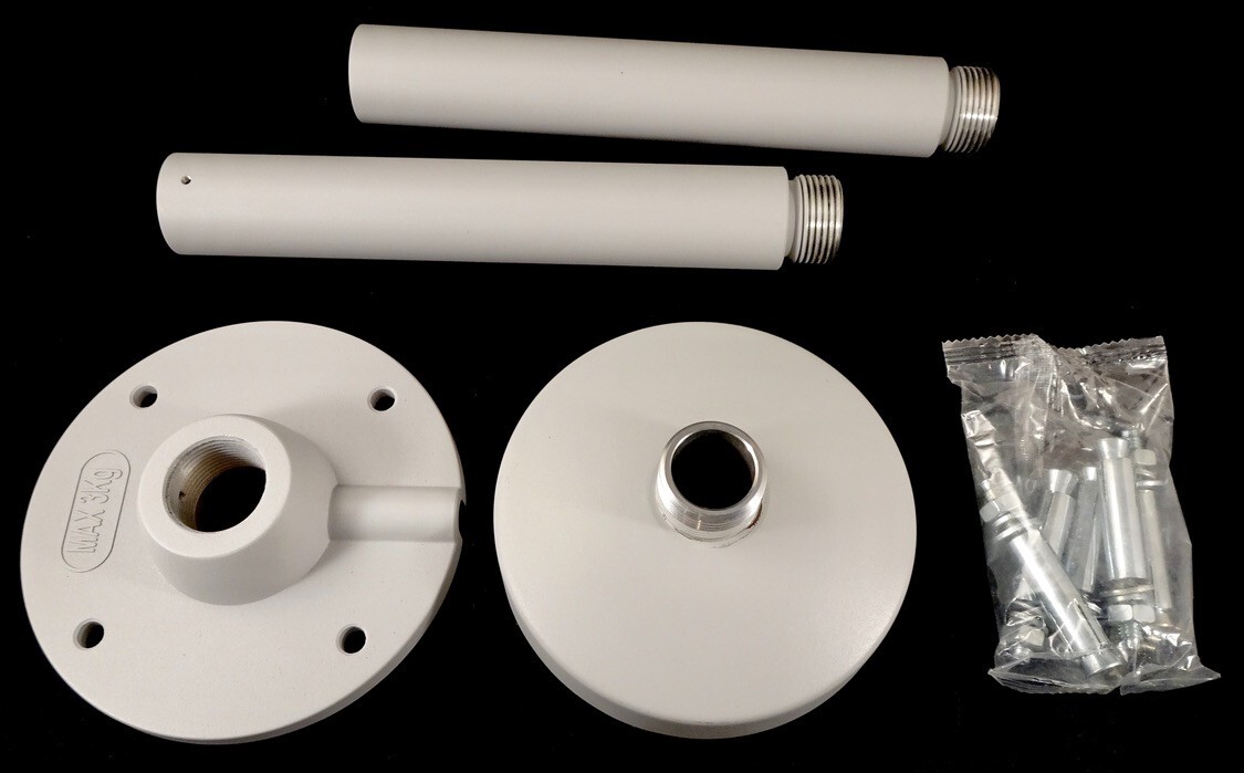 Interlogix TVD-PPB, TruVision Dome Pendant Mount Bracket. New In Box
