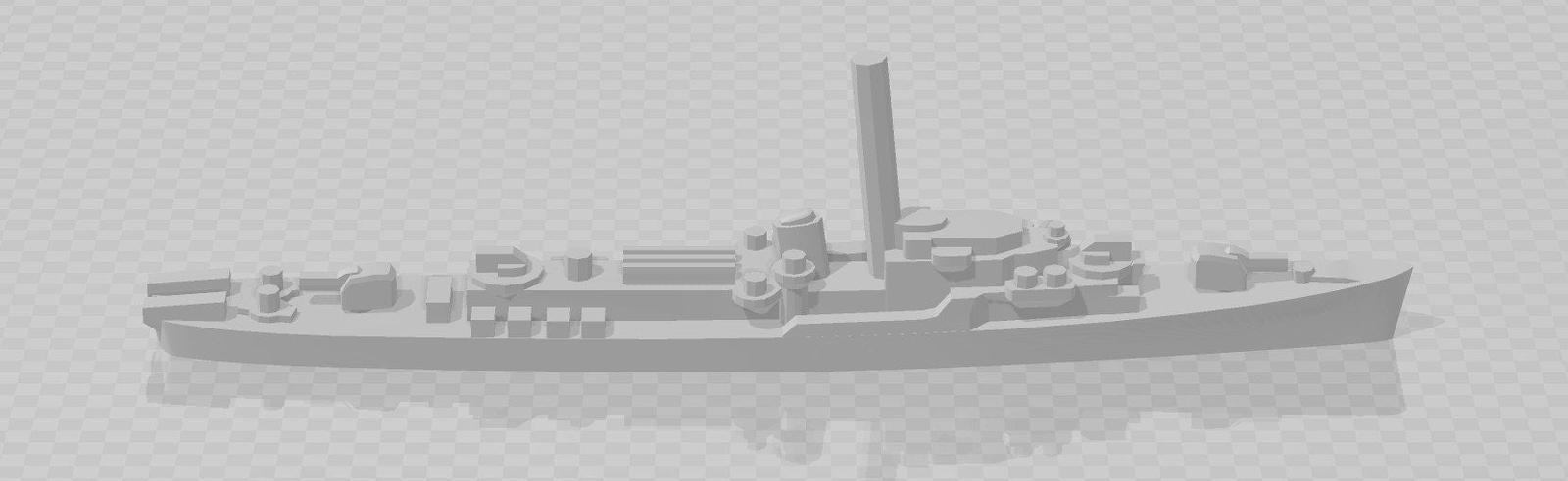 Destroyer - John C. Butler Class - USN - Wargaming - Axis and Allies - Naval Min
