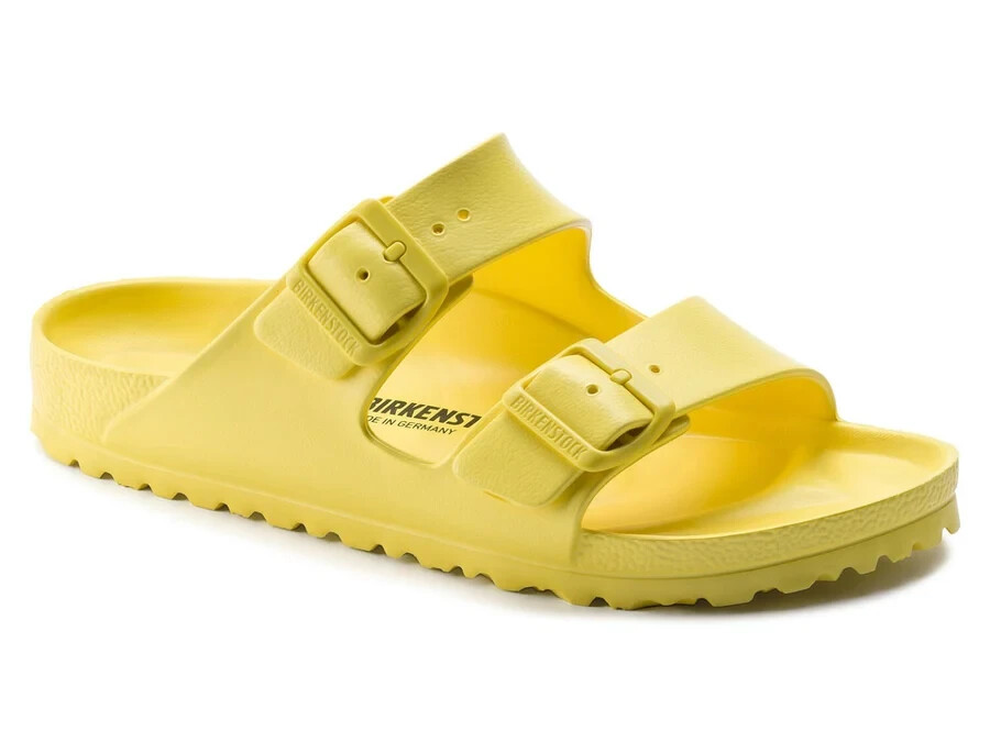 Birkenstock Arizona EVA Flip Flop Sandals Vibrant Yellow Size EU 43 US 10 R NWOB