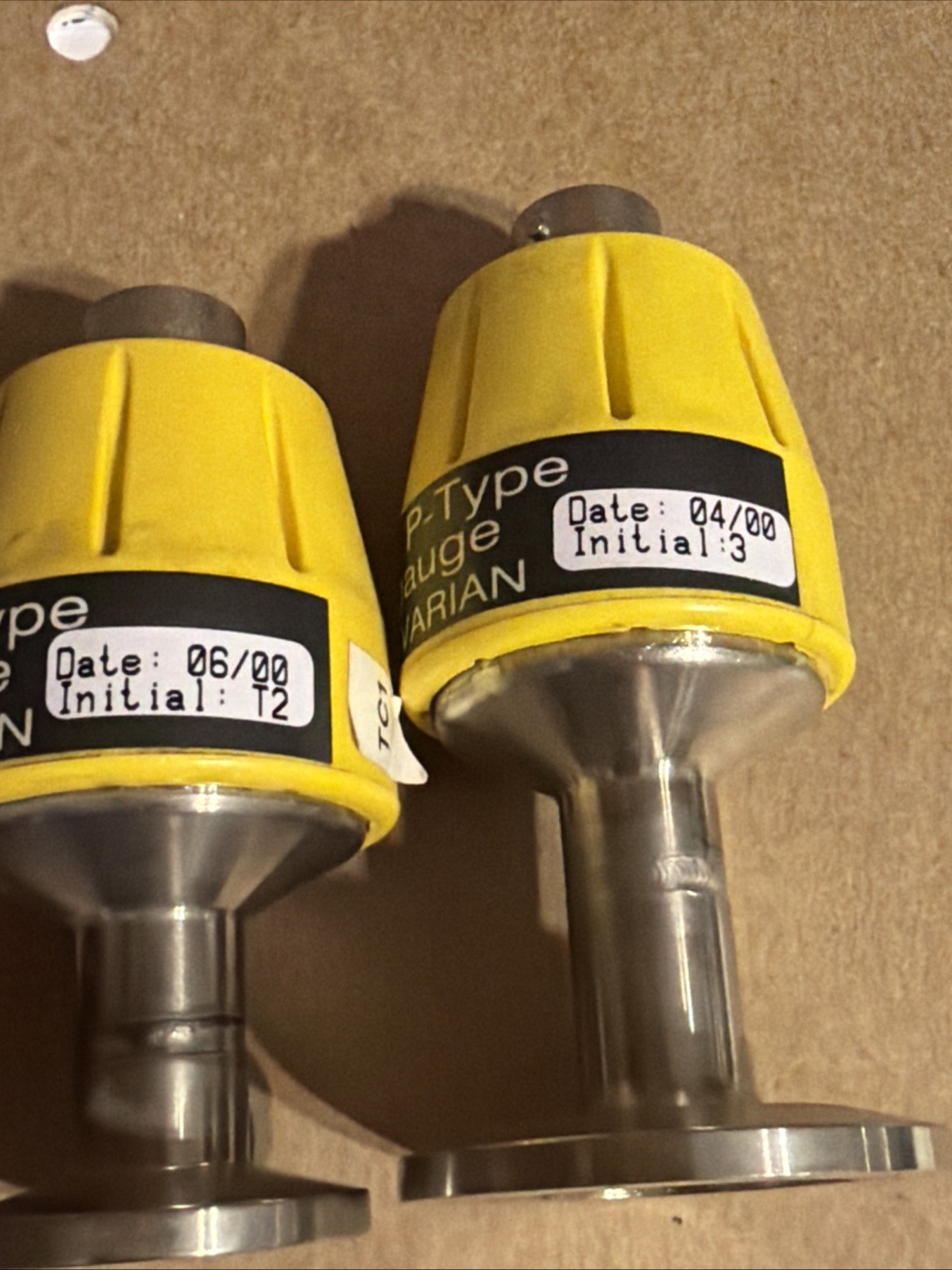Varian ConvecTorr P Type Vacuum Gauge Pair Sensor W T Connection For Pump