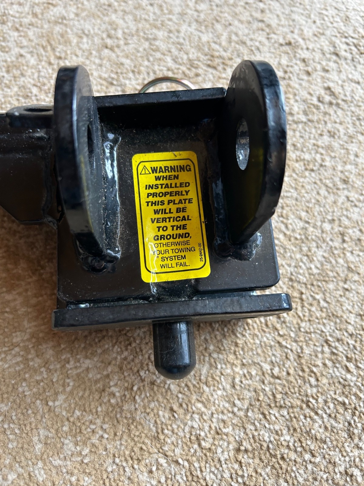 Roadmaster quick disconnect crossbar towbar bracket