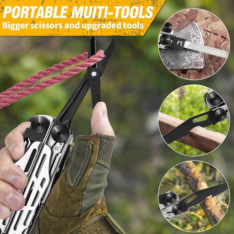 Multitool Pliers Pro BI2045 Stainless Steel 31-in-1Multi Tool Pliers Replaceable