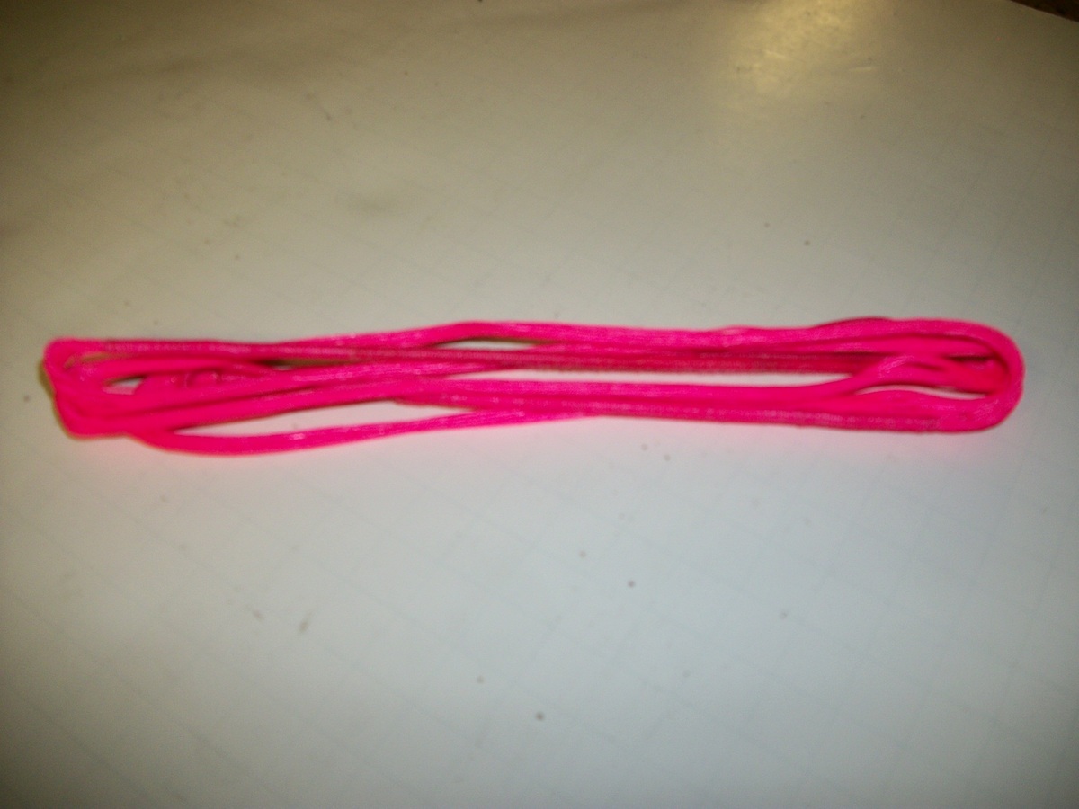 Flo Pink B55 51" 55 AMO Recurve String 12 Strands Dacron Traditional Bowstring