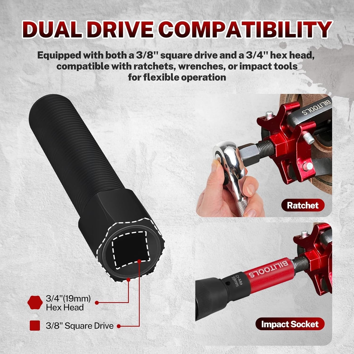 Professional-Grade Harmonic Balancer Puller Set for Chevy, Ford, and More