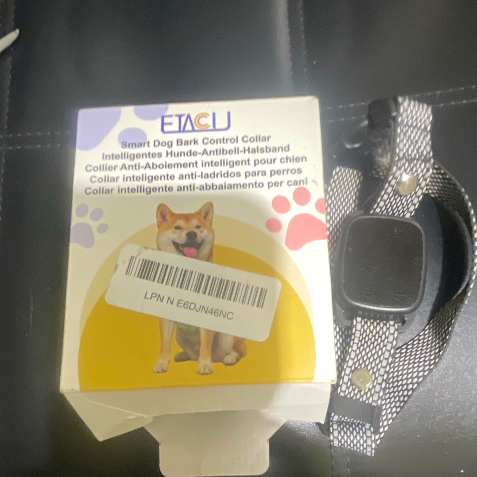 ETACU Smart Dog Bark Control Collar Bark Control Collar