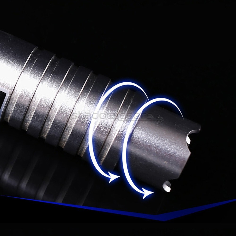 GQ1-L Adjustable Focus Green Laser Pointer Visible Laser Pen Beam US