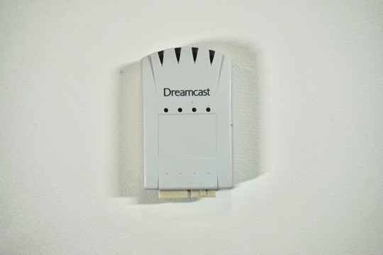 Official Mega Memory Card OEM Sega Dreamcast HKT-4100 - 4 Memory Cards in One 4X